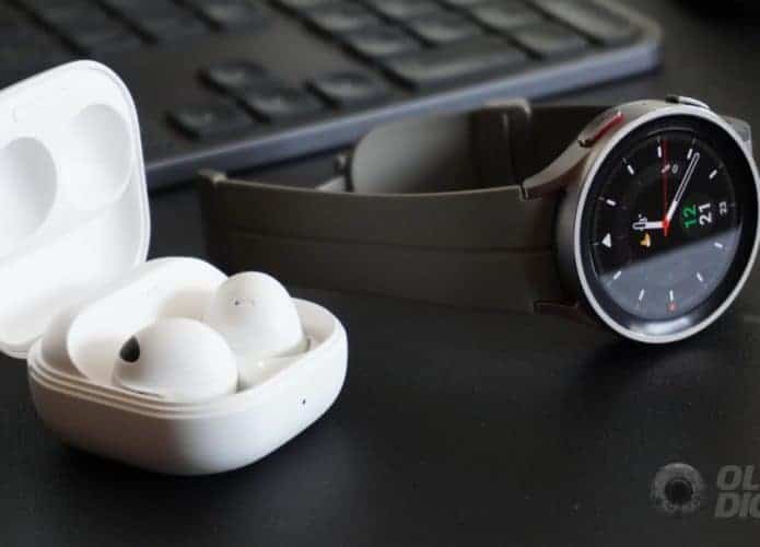 Galaxy Watch 5 Pro e Galaxy Buds 2 Pro (Imagem: André Fogaça/Olhar Digital)