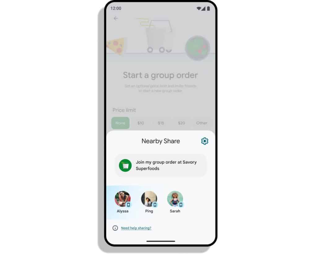 Google Nearby Share
