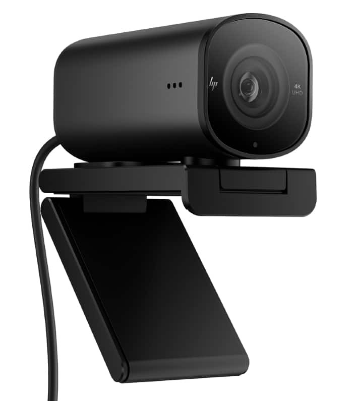 Nova webcam 4K da HP com recursos de inteligência artificial