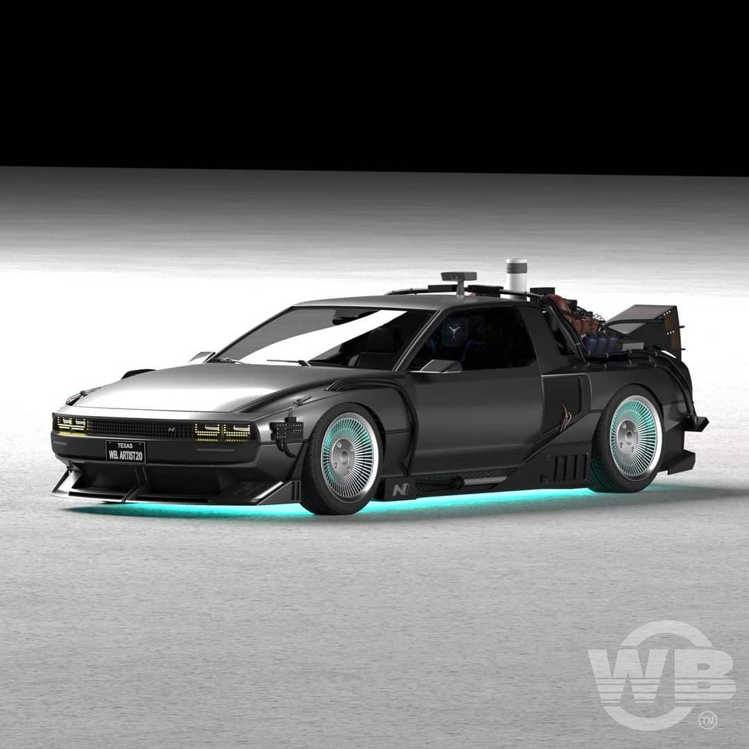 Esportivo retrô da Hyundai movido a hidrogênio ganha versão inspirada no DeLorean