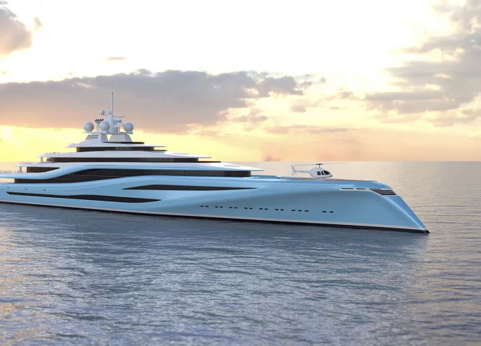 Conheça o Lonestar, um megaiate híbrido e luxuoso de 171 m