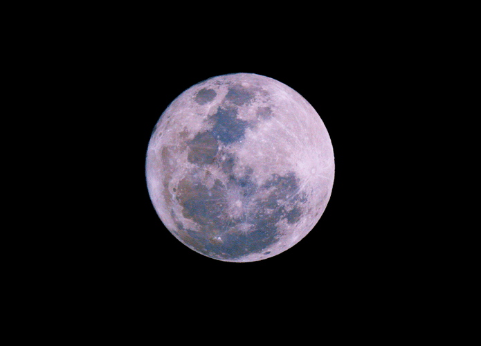 Lua Cheia no perigeu