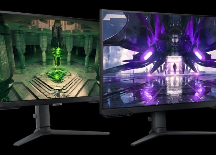 Monitores gamer Odyssey G40 e G32 da Samsung