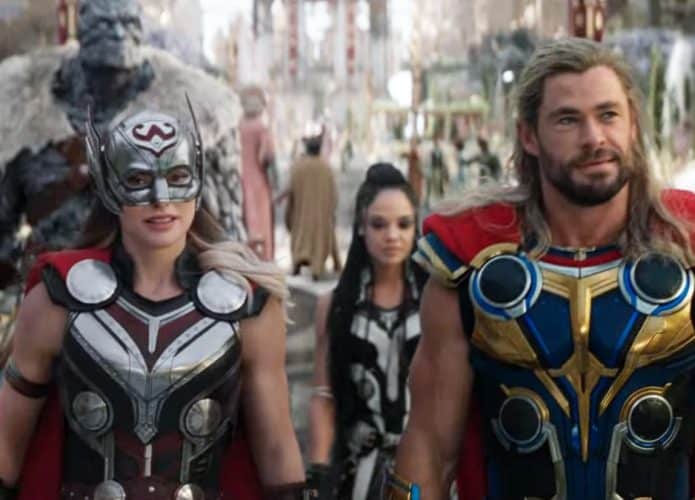 thor amor e trovão disney+