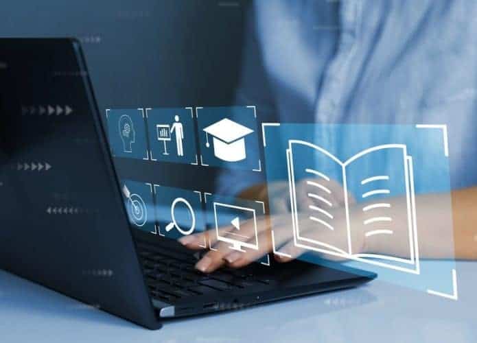 Ilustração de estudo sobre tecnologia