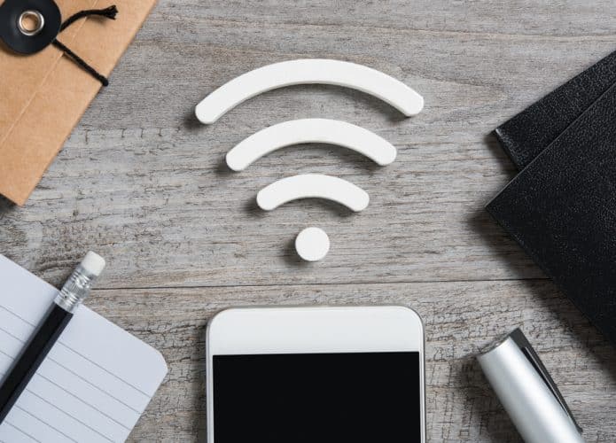 WiFi AR aplicativo que mostra sua casa através do seu cobertura WiFi