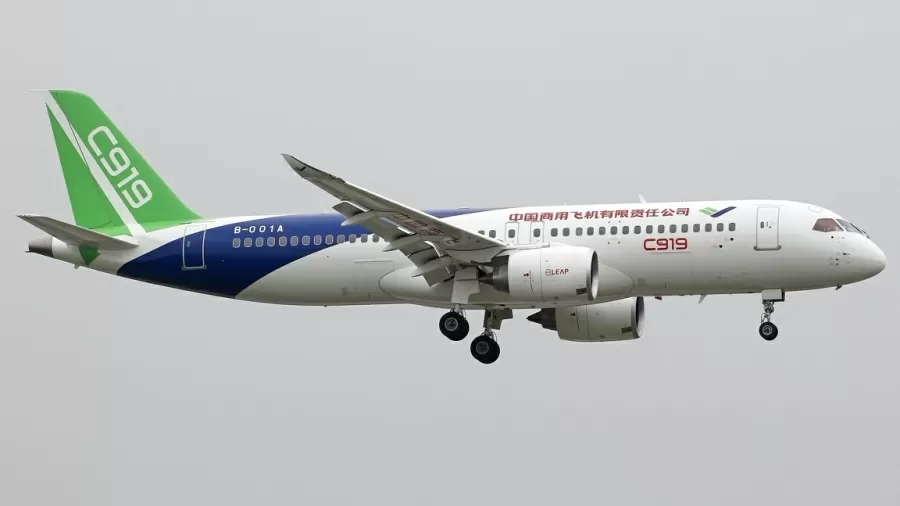 Avião chinês C919 é o novo rival do Boeing 737 e Airbus A320