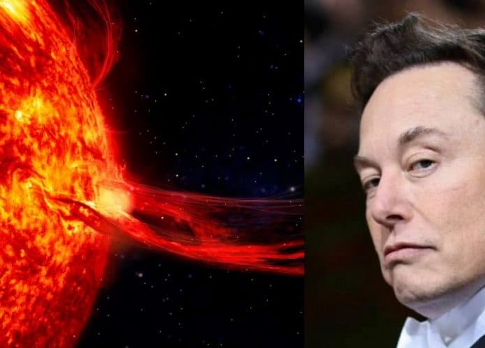 erupção solar