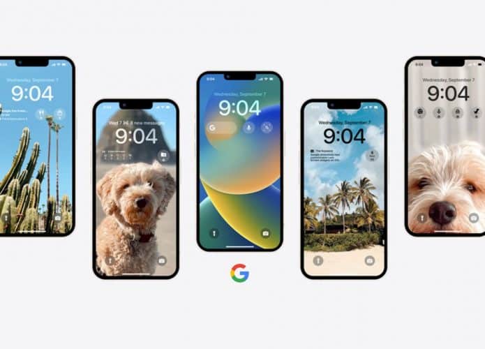 Google iOS 16 iPhone