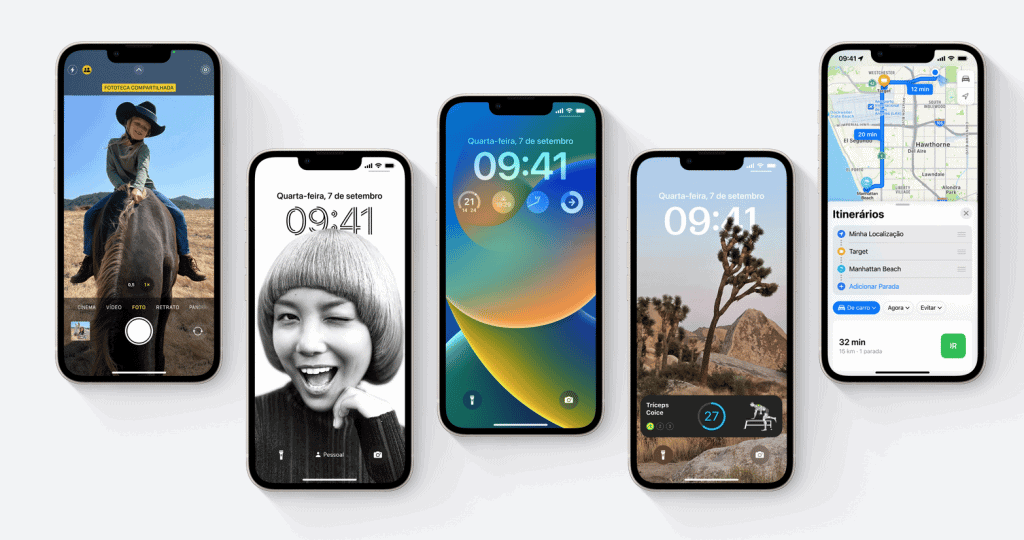 iOS 16 (Imagem: divulgação/Apple)