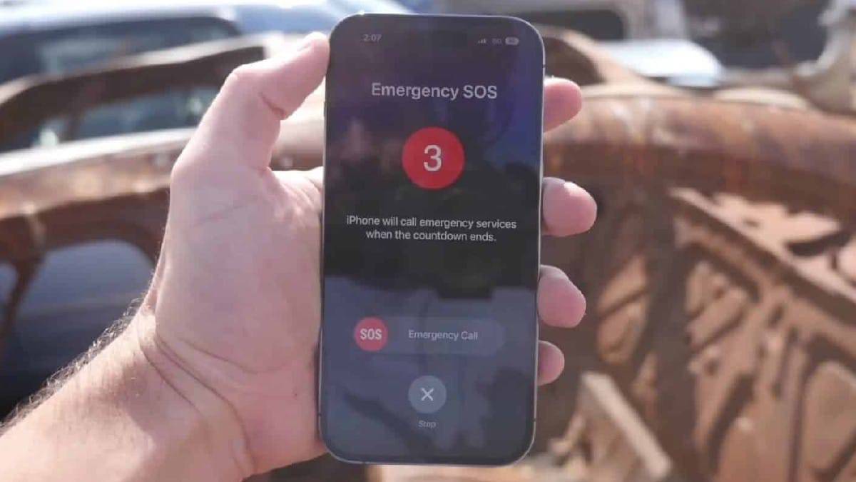 Detecçãp de acidente iPhone 14
