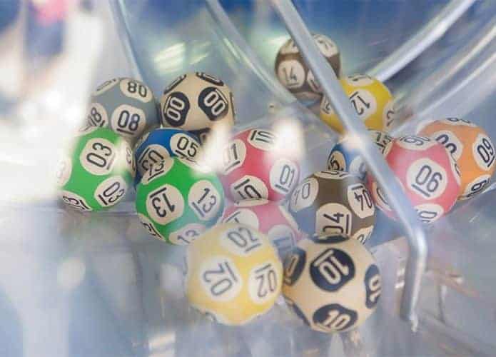 Bolas numeradas para o sorteio da Mega-Sena