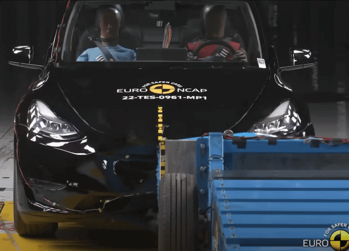 Tesla Model Y recebe nota máxima de agência de segurança europeia