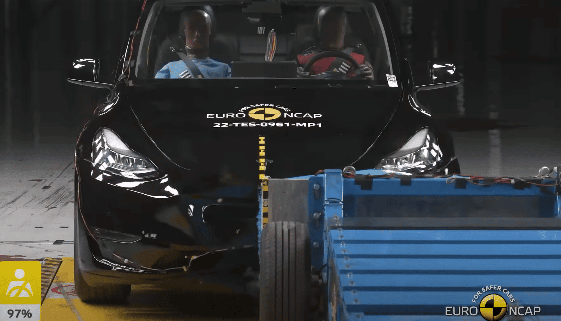 Tesla Model Y recebe nota máxima de agência de segurança europeia