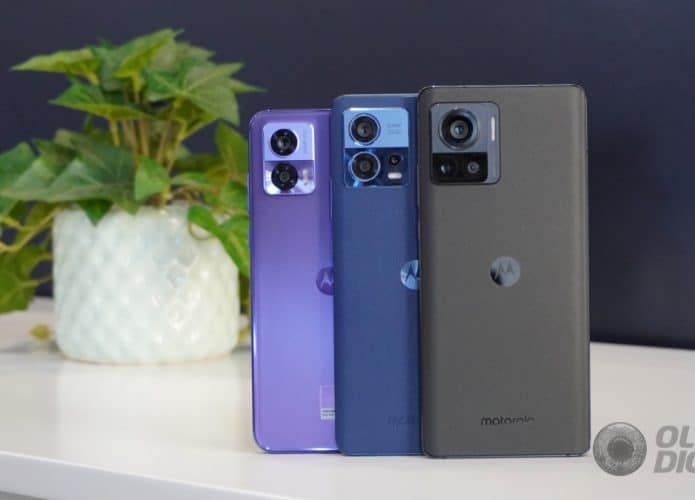Motorola Edge 30 Ultra, Fusion e Neo (Imagem: André Fogaça/Olhar Digital)