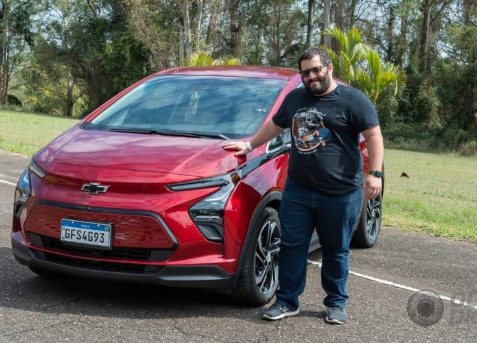 Novo Bolt EV 2022 (Imagem: Fabio Gonzalez/Olhar Digital)