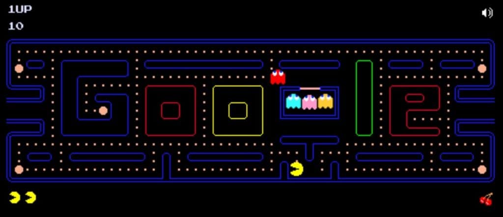 Doodle do Google homenageia os 30 anos do Pac-Man