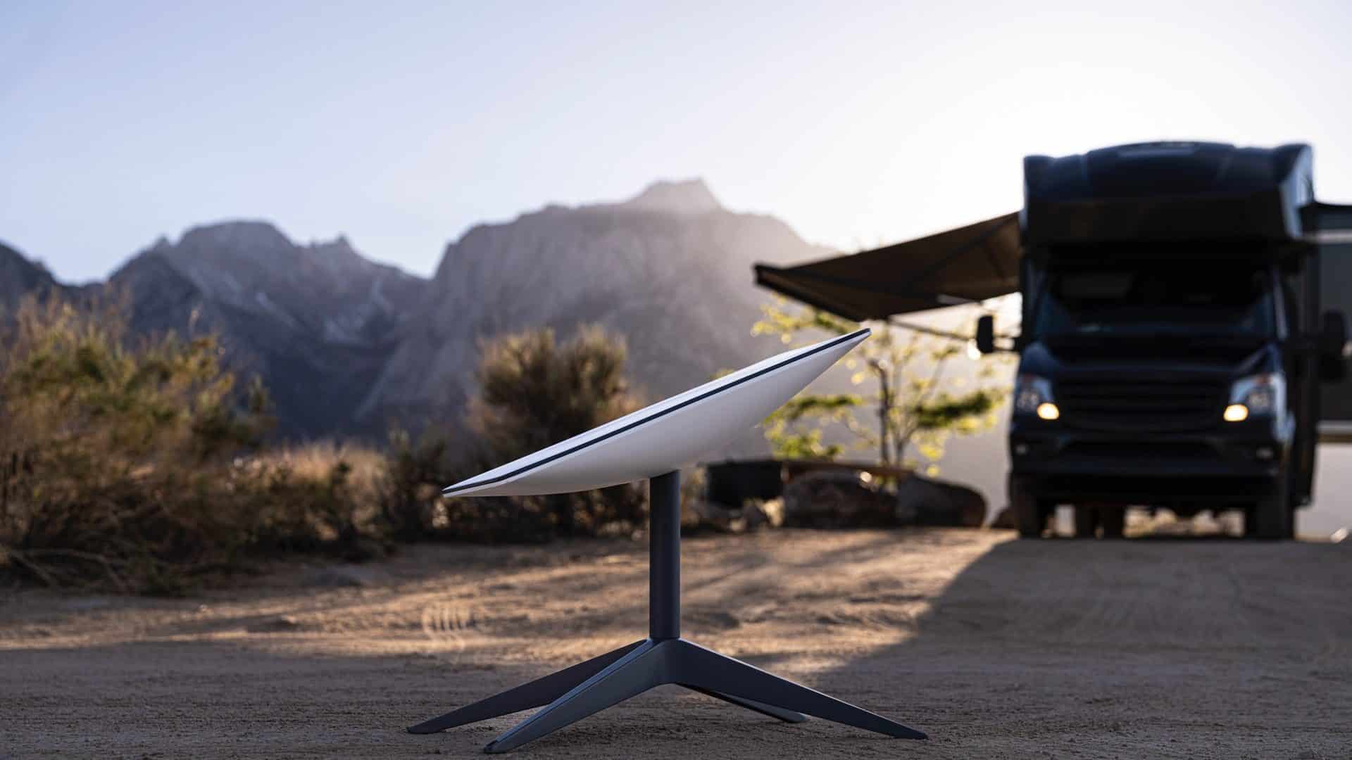 Usuário testa Starlink para motorhomes em iate