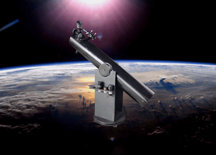 presos constroem telescópios
