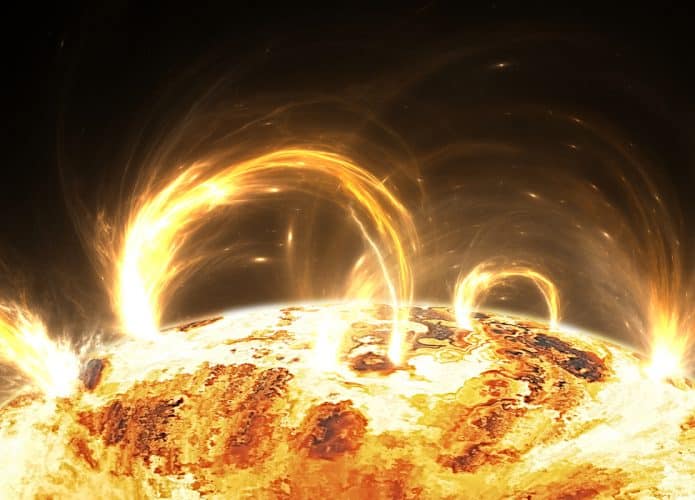 tempestade solar