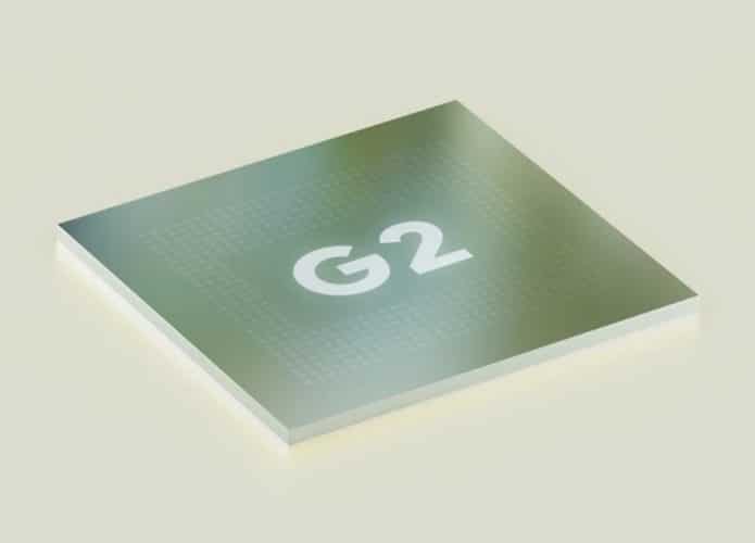 Pixell 7 chip Tensor G2 Google