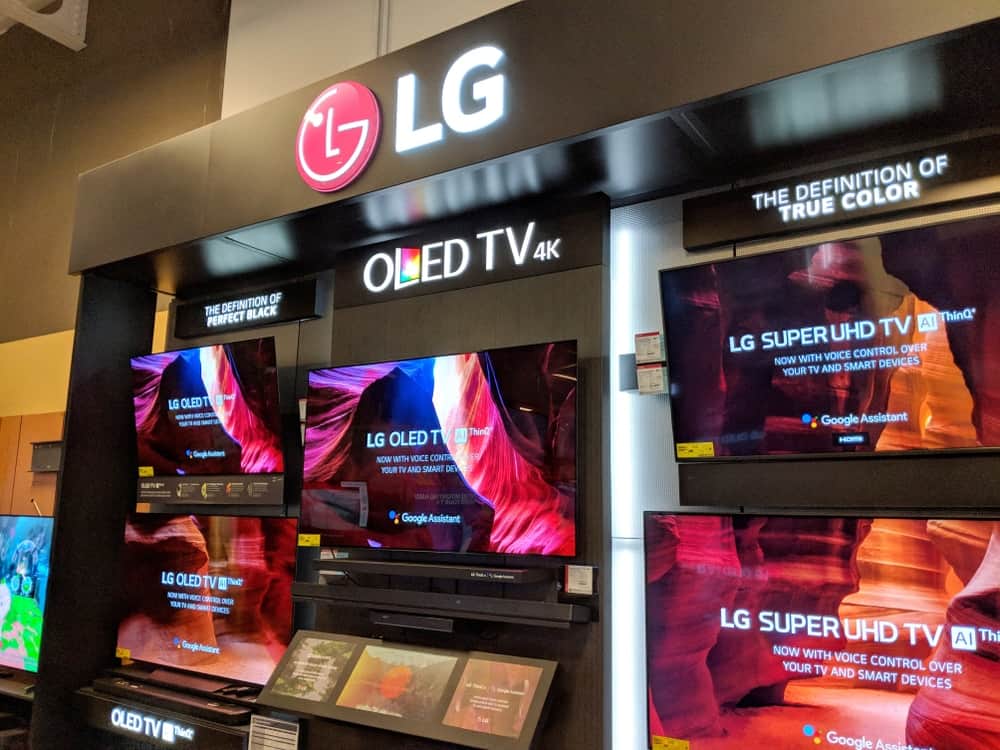 LG registra perda maior do que o esperado em vendas