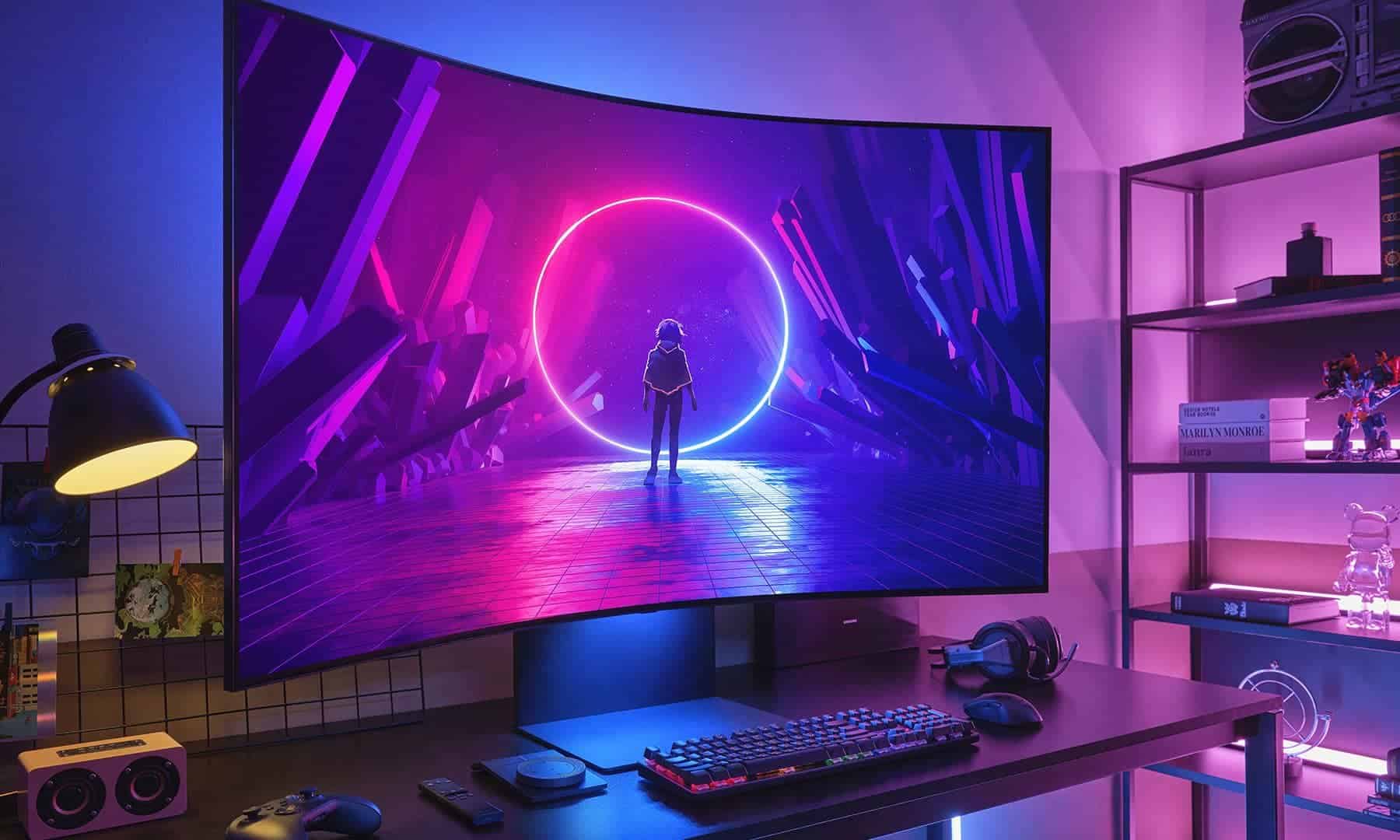 Samsung Odyssey Ark (Imagem: divulgação/Samsung)