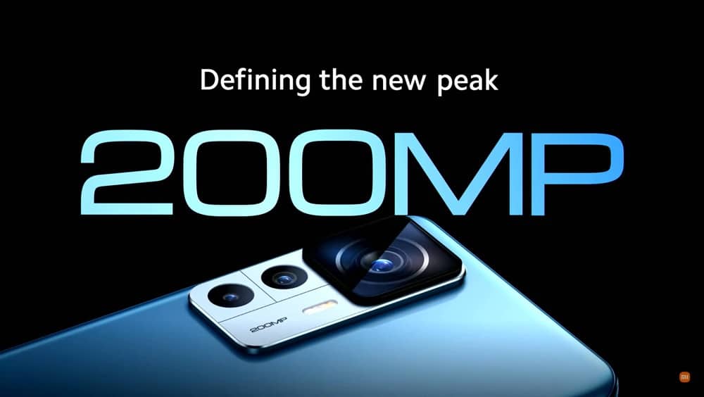 Xiaomi 12T Pro vem com câmera de 200 MP (Imagem: Divulgação/Xiaomi)
