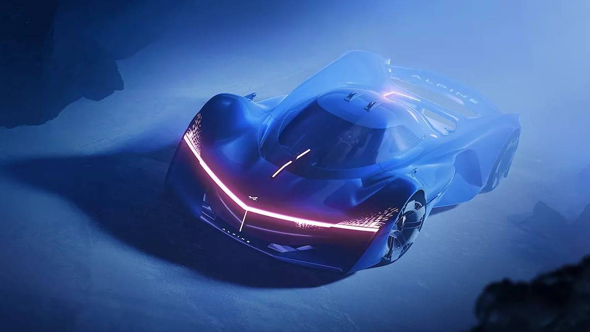 Alpine Alpenglow: vem aí um novo supercarro movido a hidrogênio