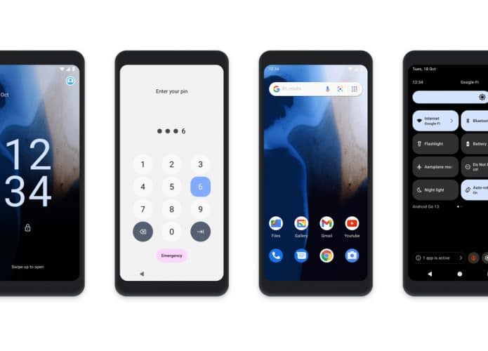 Android 13 Go Edition para smartphones acessíveis terá Material You e atualizações