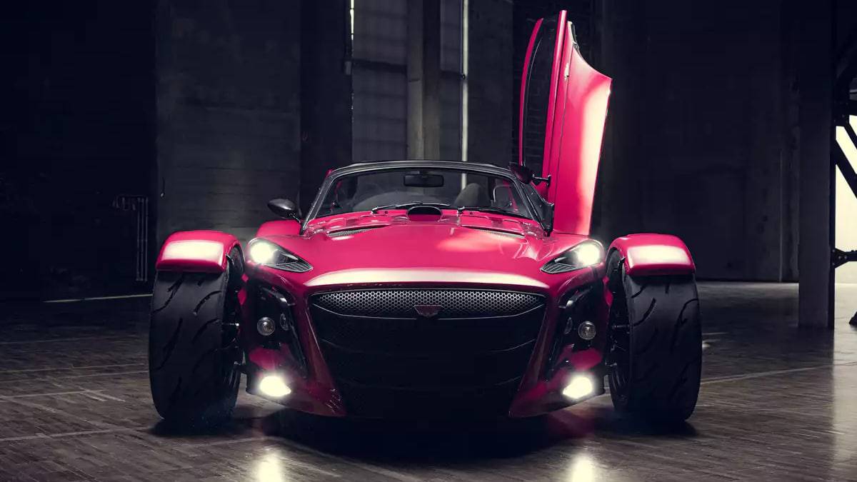 Donkervoort F22, um supercarro com design inspirado no caça F-22 Raptor