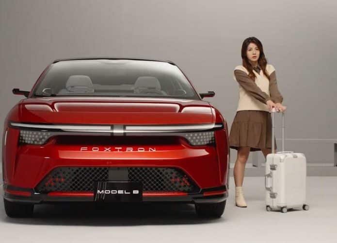 Foxconn apresenta novo rival do Tesla Model Y