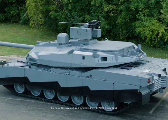 Tanque Abrams X usa inteligência artificial para localizar possíveis alvos