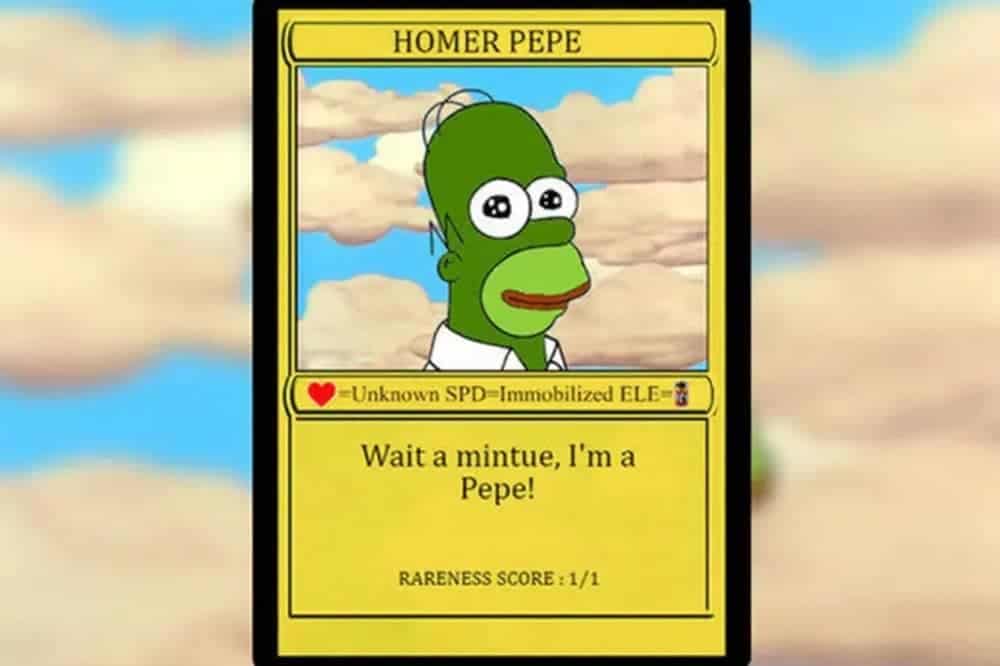 Homer Simpson Pepe 