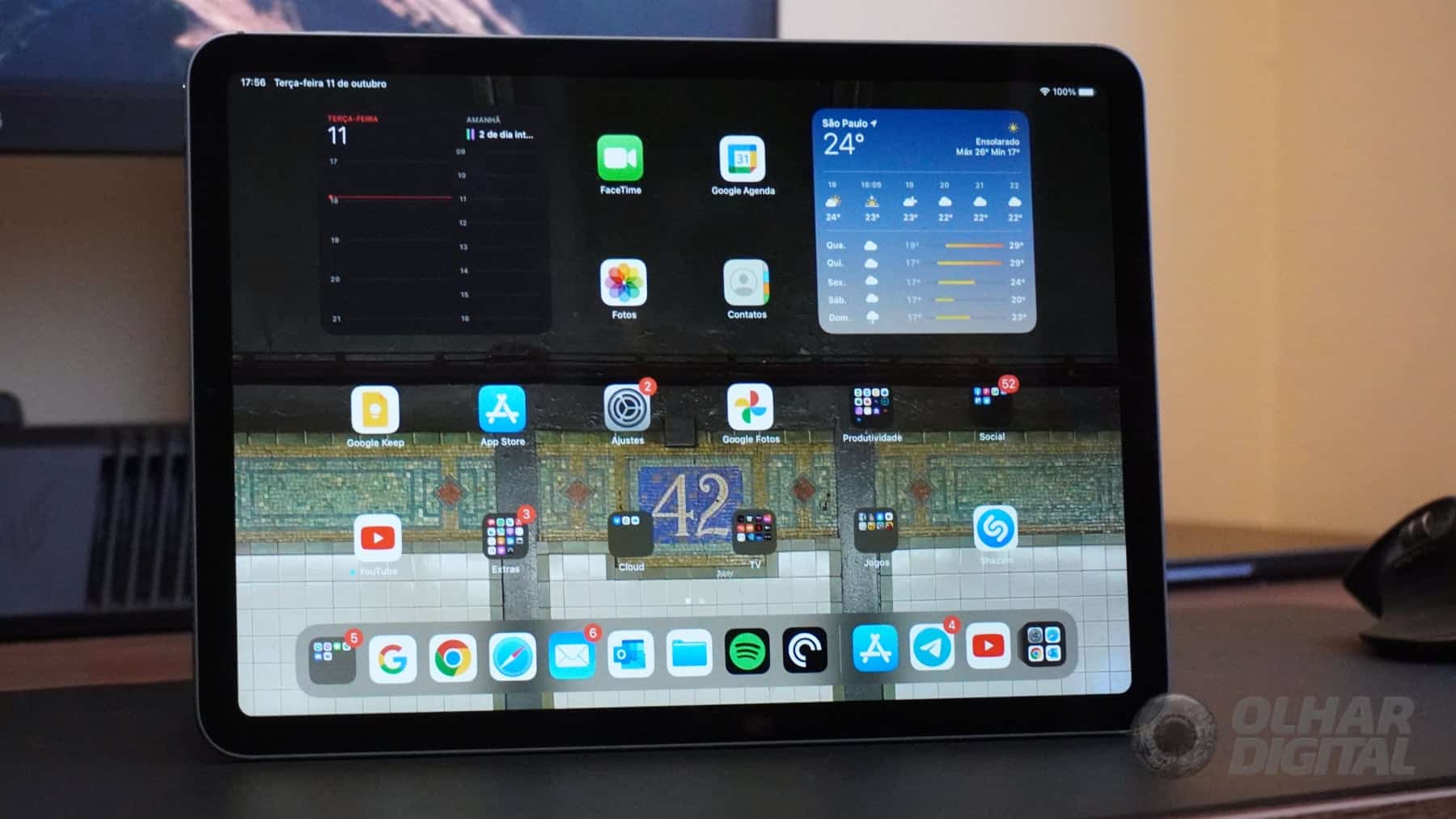 iPad Air (2022) (Imagem: André Fogaça/Olhar Digital)