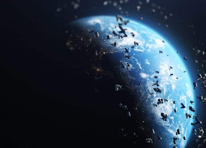 Lixo espacial é um problema crescente