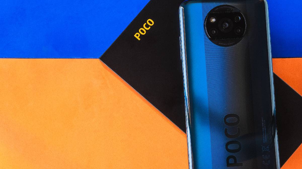 Representação do POCO X5 5G