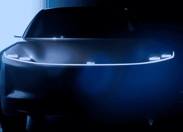 Teaser do carro elétrico da Ola Electric