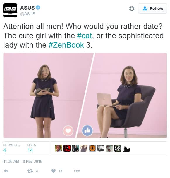 asus-Tweet