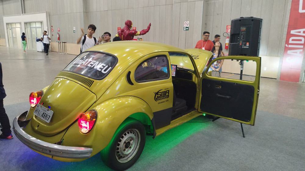Fusca high-tech: estudantes brasileiros criam protótipo "turbinado" com Alexa