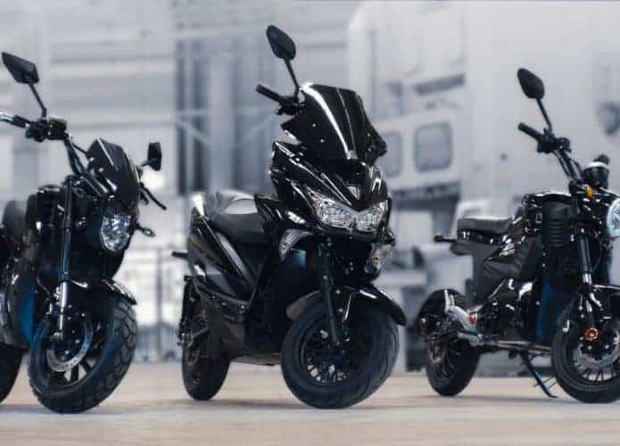 Motos elétricas da Mileto