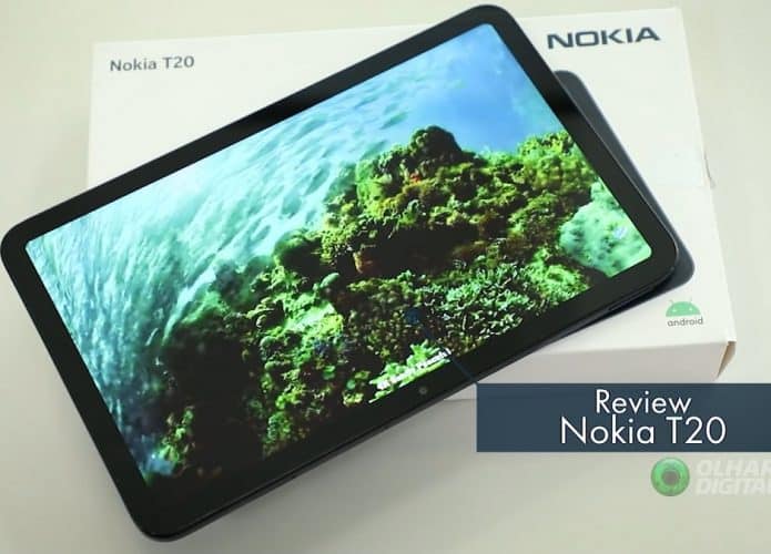Nokia T20 (Imagem: Mário Kurt / Olhar Digital)