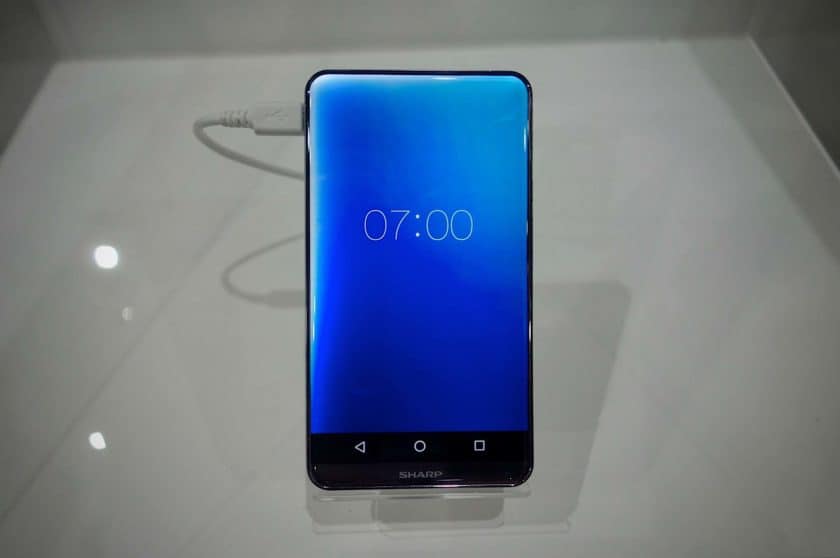 Sharp Has Made a Phone Called Corner R and Its Bezels Are Unlike Anything You’ve Seen