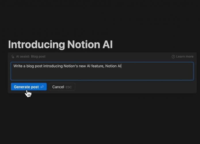 NOTION IA / Reprodução: Engadget