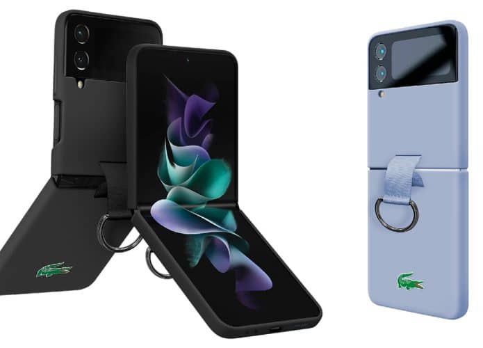 Capas da Lacoste para o Z Flip 4