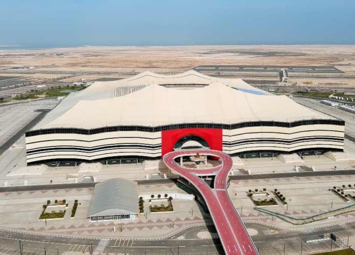 Estádio Al Bayt, na cidade de Al Khor, no Catar