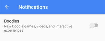 A simple toggle is all that's separating you from a world of informative distractions