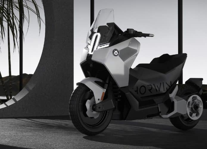A Horwin lançou a scooter elétrica Senmenti 0, que tem uma velocidade máxima de 200 km/h e um alcance de até 300 km