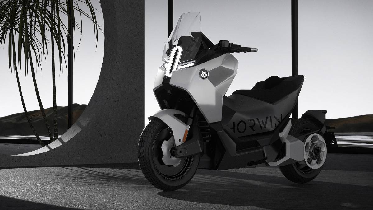 A Horwin lançou a scooter elétrica Senmenti 0, que tem uma velocidade máxima de 200 km/h e um alcance de até 300 km