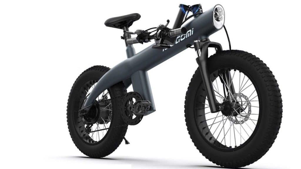 Nova bicicleta elétrica Off-Road Pro.